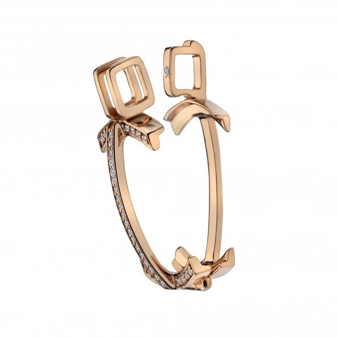 hot diamonds Carezza Coin Keeper Rose Gold 25mm