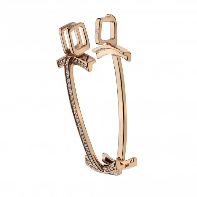 hot diamonds Carezza Coin Keeper Rose Gold 33mm