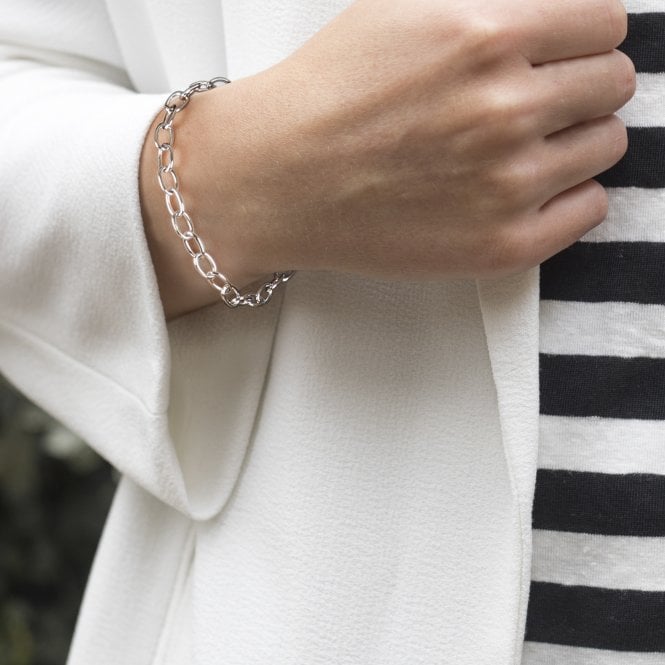 Hot Diamonds Classic Silver Charm Bracelet