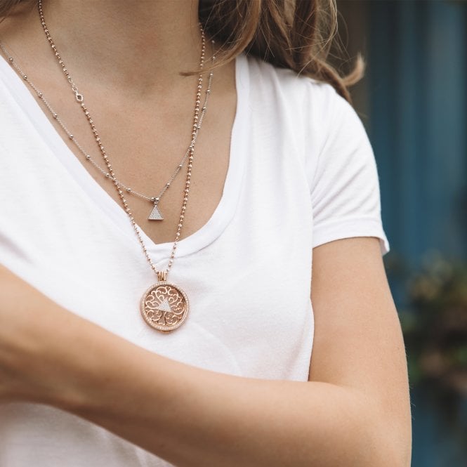 Hot Diamonds Cleopatra Rose Gold Plated Coin - 33mm