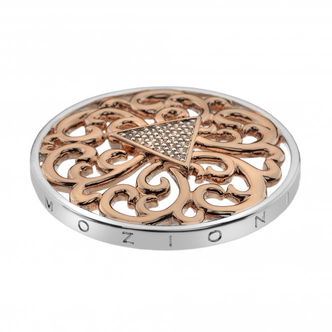 hot diamonds Cleopatra Rose Gold Plated Coin - 33mm