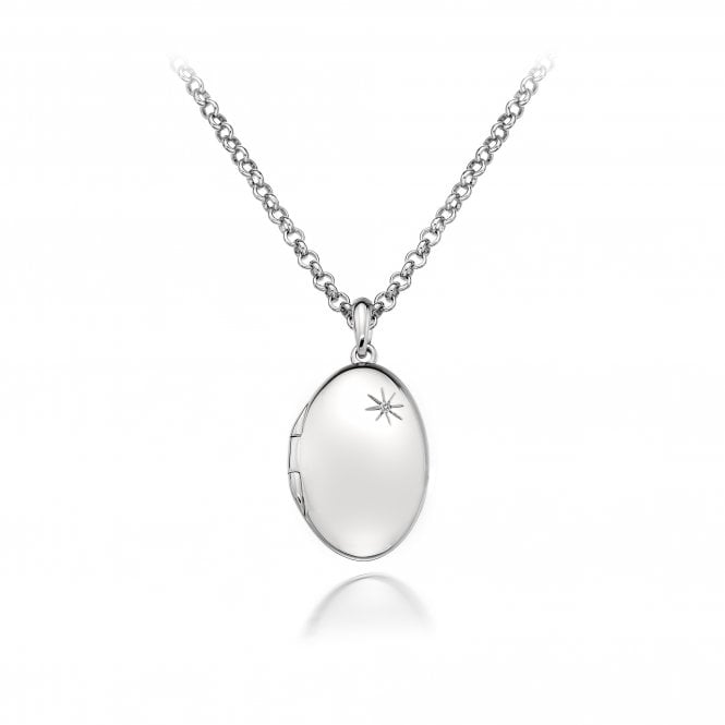 Hot Diamonds Confident Oval Locket Pendant