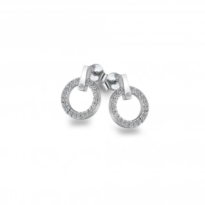hot diamonds Constant Circle Earrings
