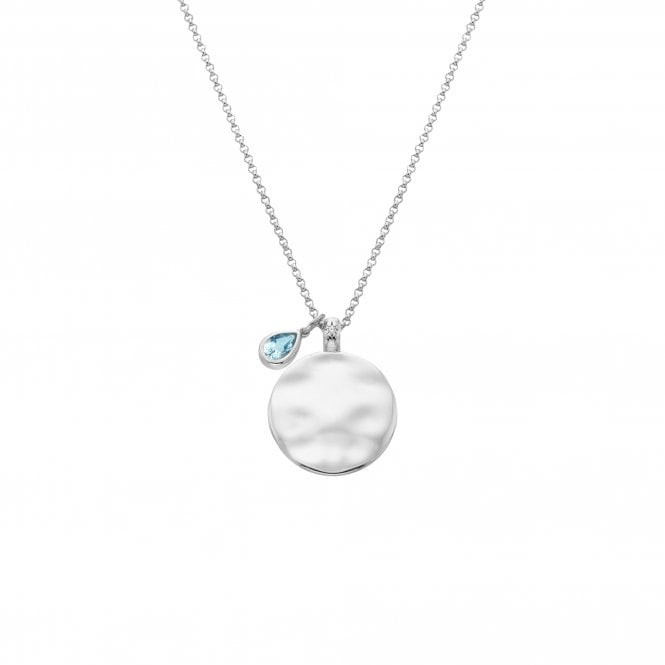 Hot Diamonds December Birthstone Circle Pendant