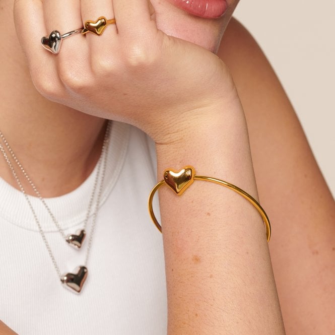 Hot Diamonds Desire Bangle - YGP