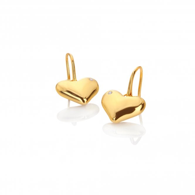 hot diamonds Desire Hook Earrings - YGP