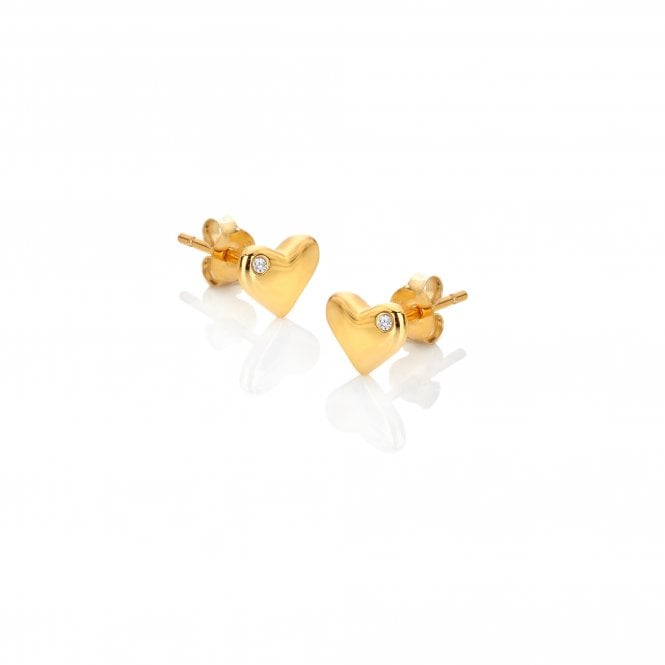 hot diamonds Desire Stud Earrings - YGP