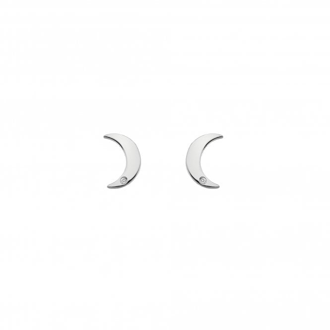Hot Diamonds Diamond Amulet Crescent Earrings