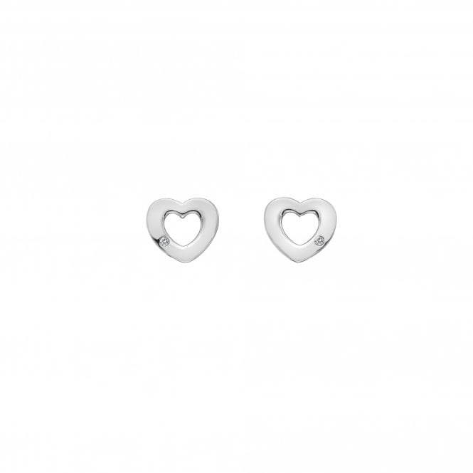 Hot Diamonds Diamond Amulet Heart Earrings