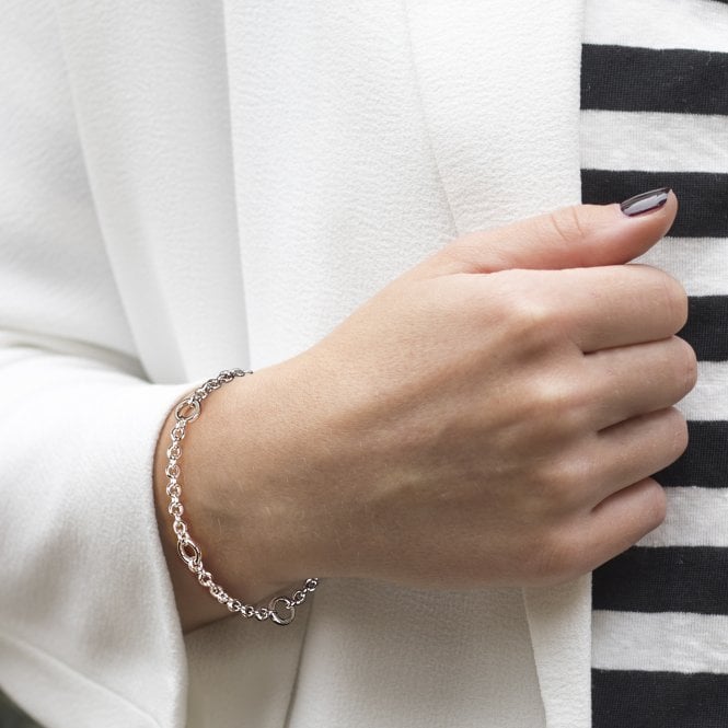 Hot Diamonds Elegance Silver Charm Bracelet