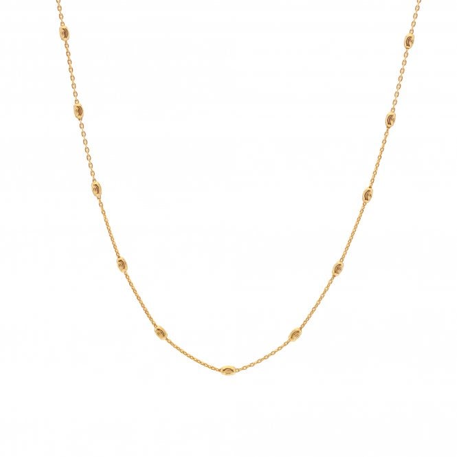 Hot Diamonds Embrace Oval Cable Chain - 40-45cm