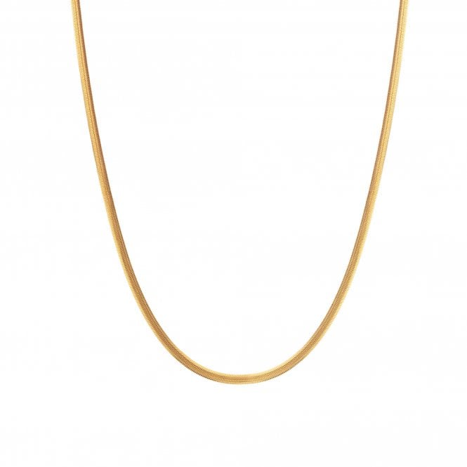 Hot Diamonds Embrace Oval Snake Chain - 40-45cm