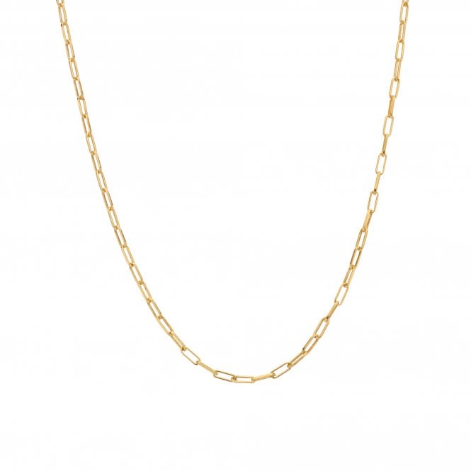 Hot Diamonds Embrace Small Paperclip Chain - 40-45cm