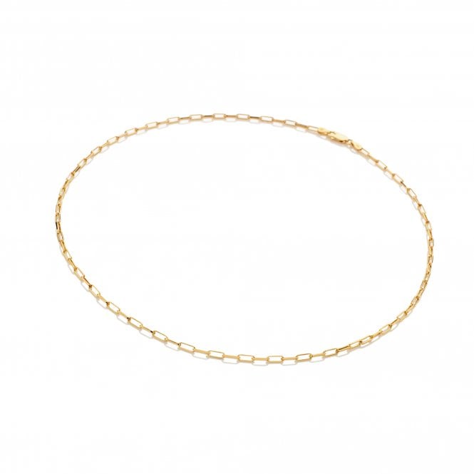 hot diamonds Embrace Small Paperclip Chain - 40-45cm
