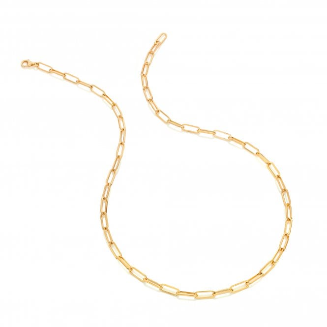 hot diamonds Embrace Statement Round Chain - 50cm