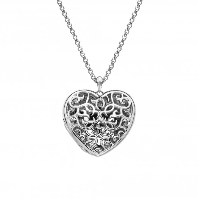 Hot Diamonds Embracing Heart Locket - Large