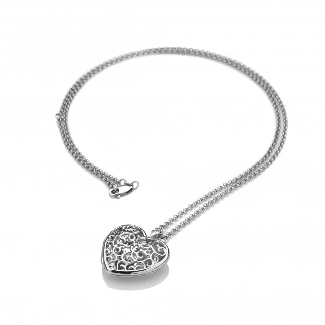 hot diamonds Embracing Heart Locket - Large