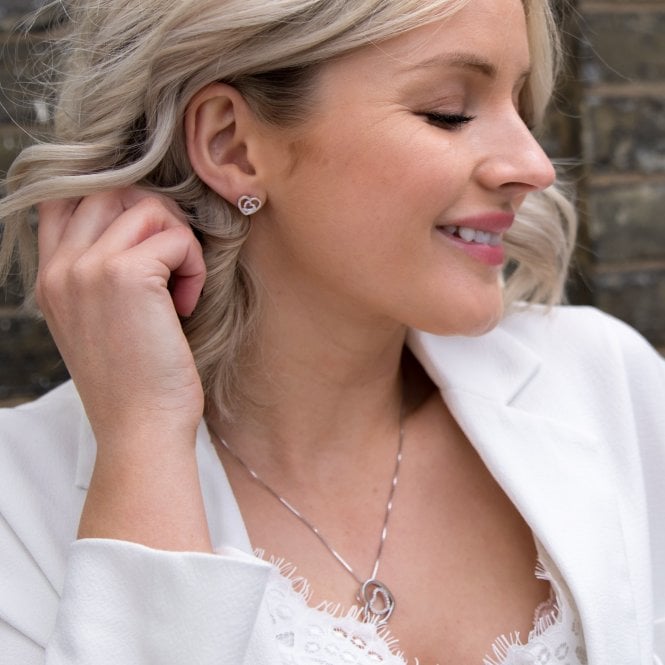 Hot Diamonds Enchanting Encased Earrings