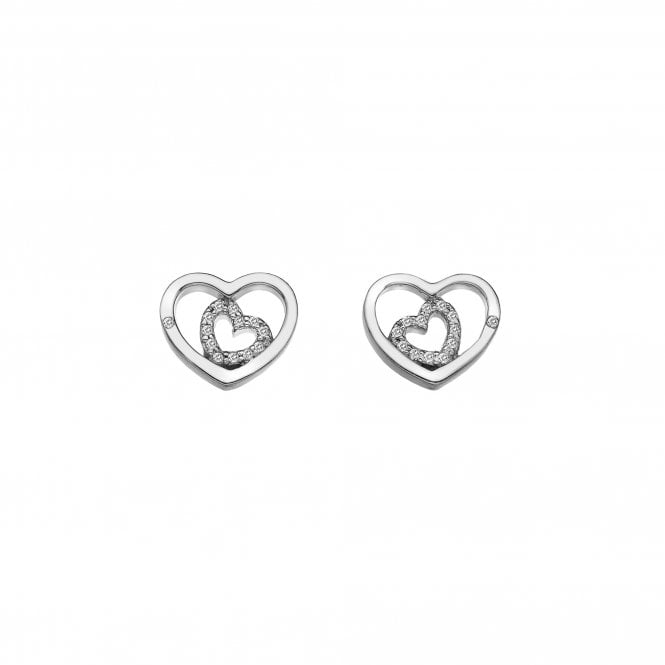 Hot Diamonds Enchanting Encased Earrings