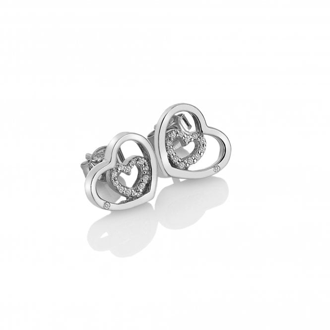 hot diamonds Enchanting Encased Earrings