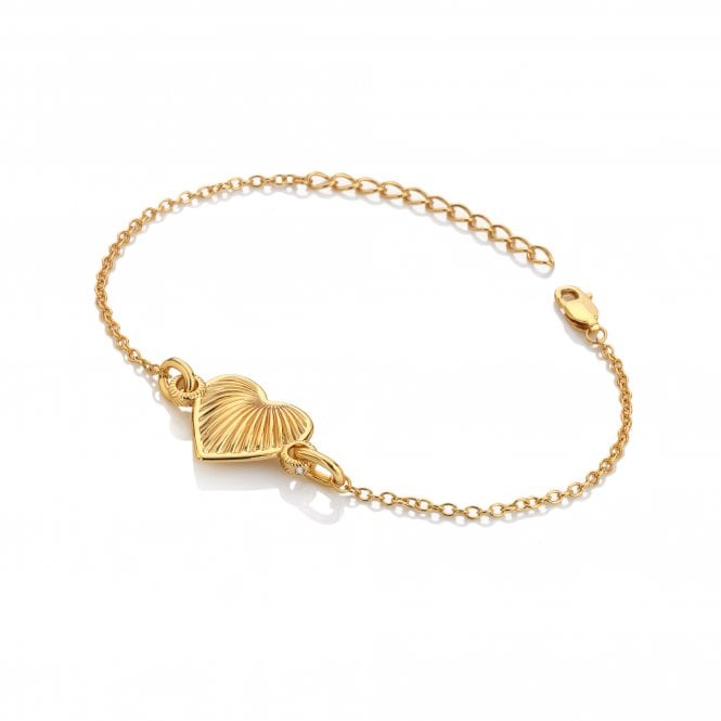 hot diamonds Essence Heart Bracelet