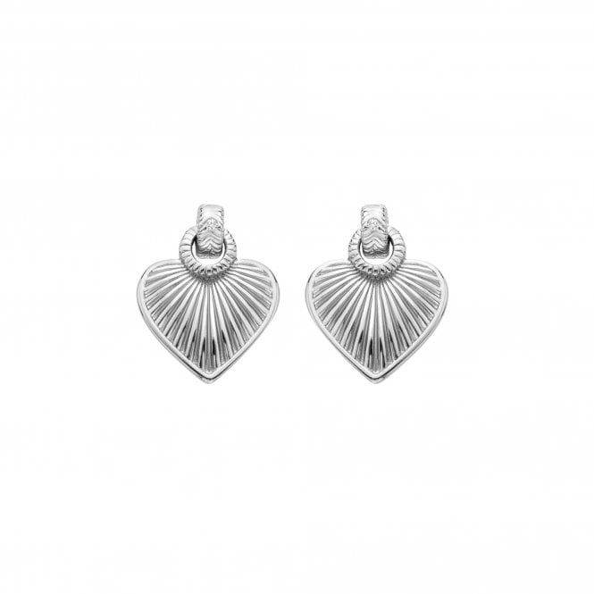 Hot Diamonds Essence Heart Stud Earrings