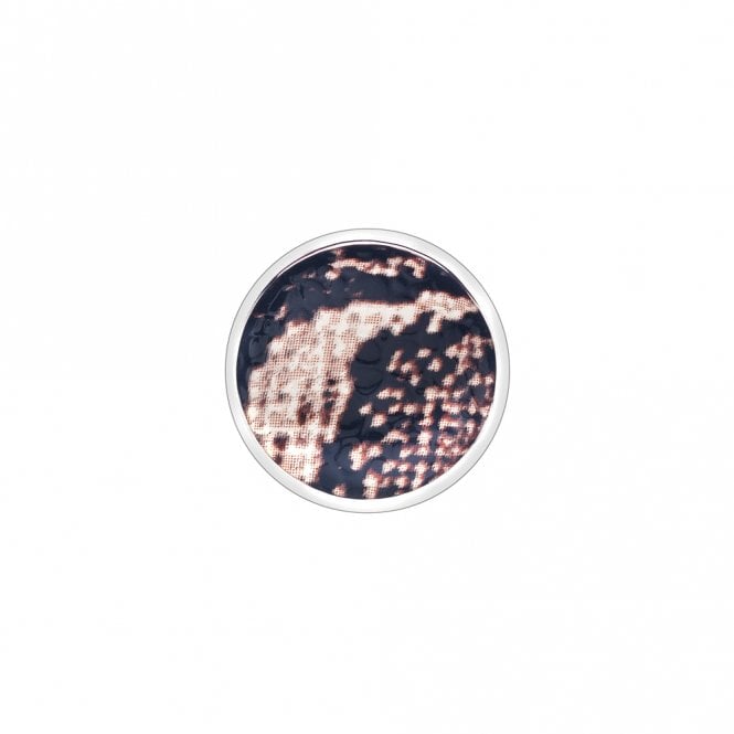 hot diamonds Faux Snake Coin - 25mm