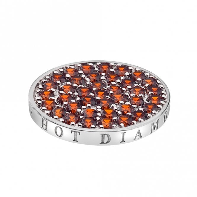 hot diamonds Fire Sparkle Coin - 25mm