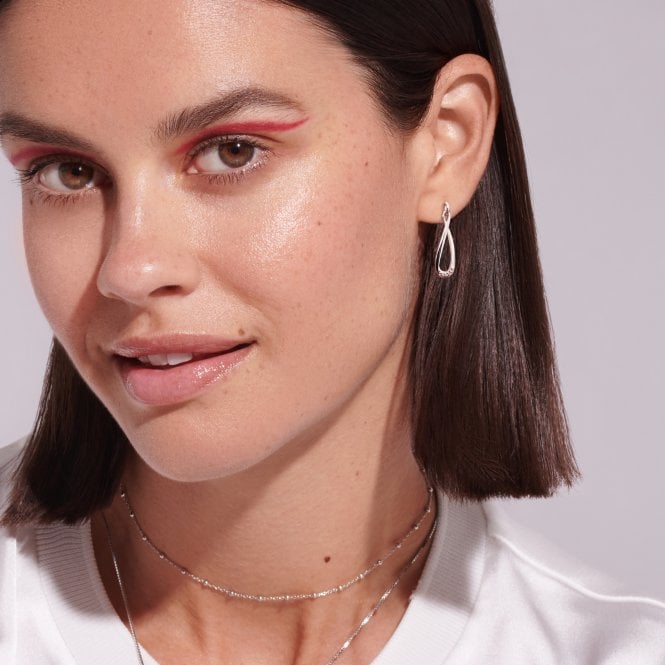 Hot Diamonds Flourish Earrings