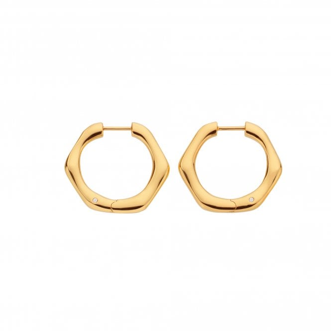 Hot Diamonds Fluid Earrings