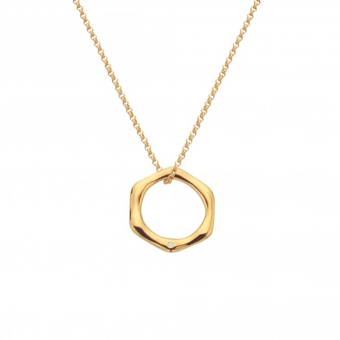 Hot Diamonds Fluid Pendant