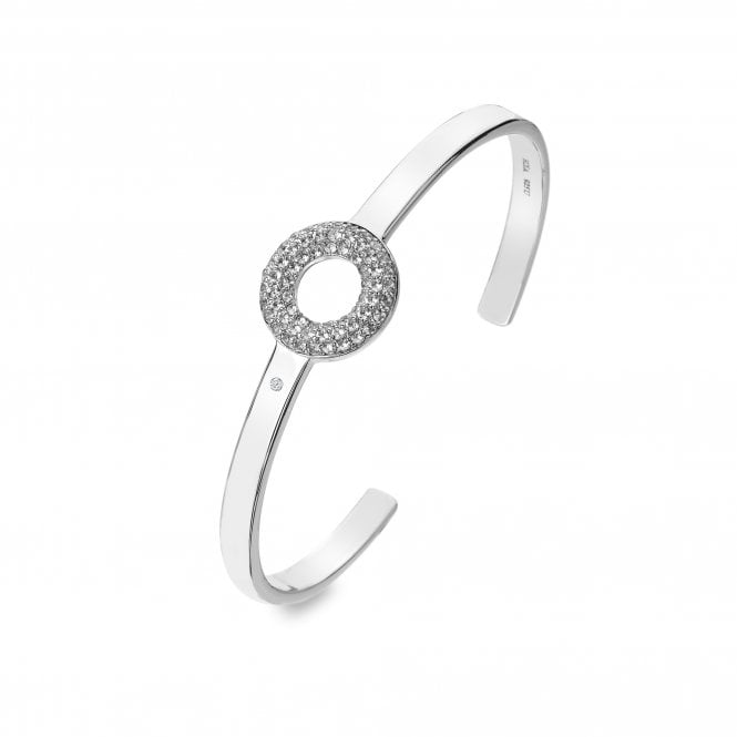 Hot Diamonds Forever White Topaz Bangle