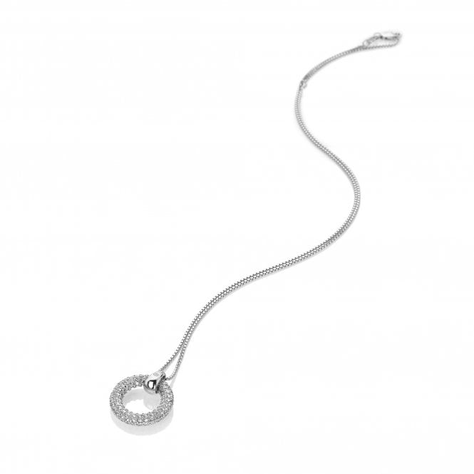 hot diamonds Forever White Topaz Pendant