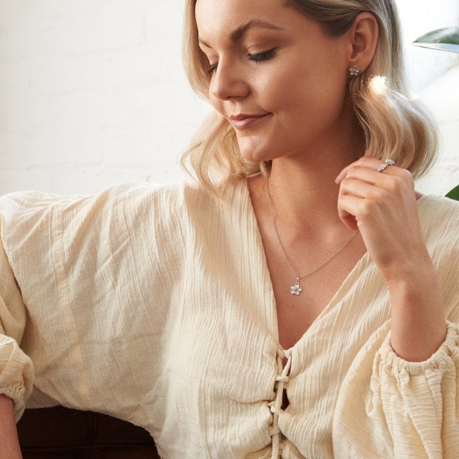 Hot Diamonds Forget Me Not Pendant