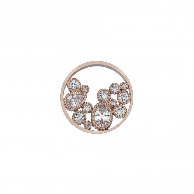 Hot Diamonds Freedom - Rose Gold Plate 25mm