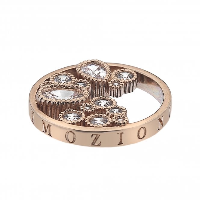 hot diamonds Freedom - Rose Gold Plate 25mm
