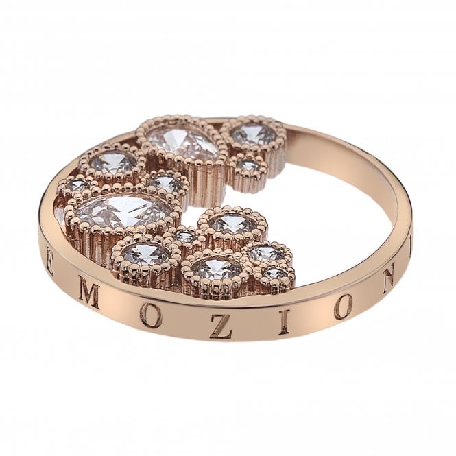 hot diamonds Freedom - Rose Gold Plate 33mm