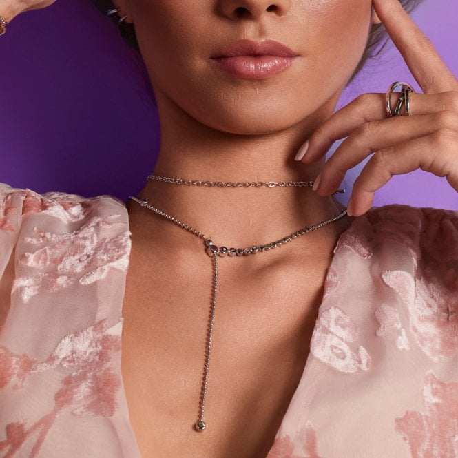 Hot Diamonds Graduated Necklace