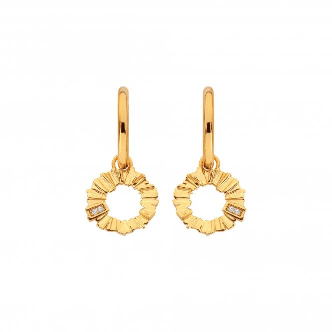 Hot Diamonds HD X GE Believe Hoop Earrings