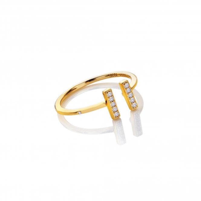 hot diamonds HD X GE T-Bar Ring