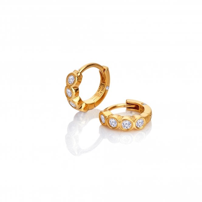 hot diamonds HD X GE Tender Huggie Earrings
