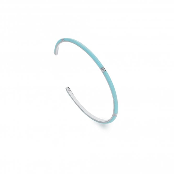 Hot Diamonds HD X Tasha Ghouri Enamel Bangle - Blue