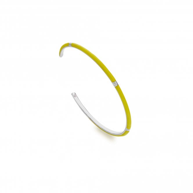 Hot Diamonds HD X Tasha Ghouri Enamel Bangle - Neon