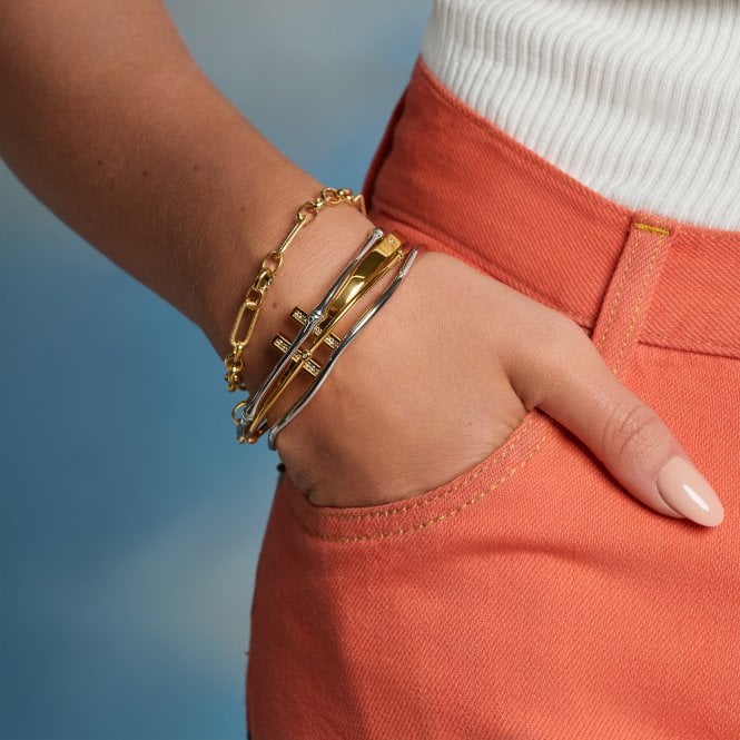 Hot Diamonds HD X Tasha Ghouri Wave Bangle