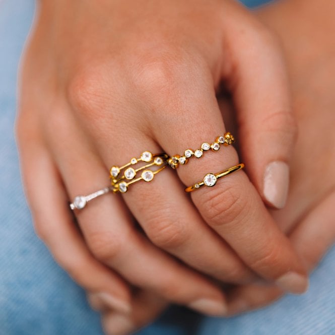 Hot Diamonds HDXGEM Tender Solitaire Ring