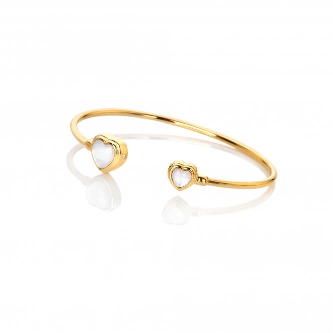 hot diamonds Heart Bangle - MOP
