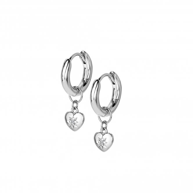 Hot Diamonds Heart Earrings