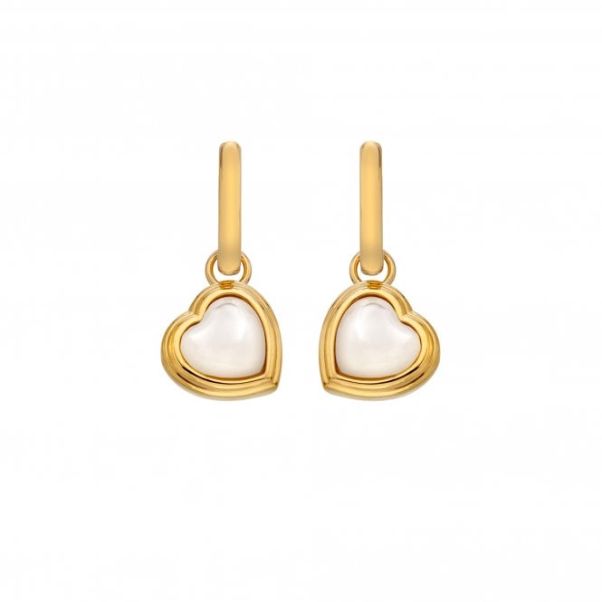 Hot Diamonds Heart Earrings - MOP