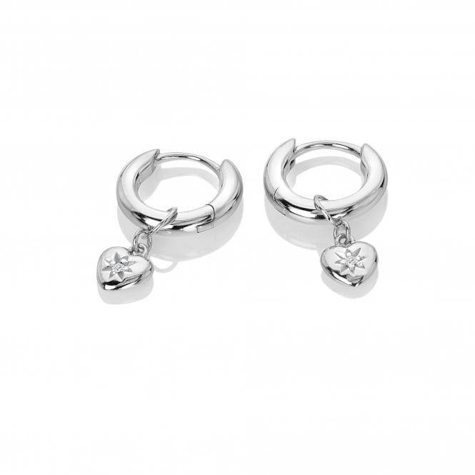hot diamonds Heart Earrings