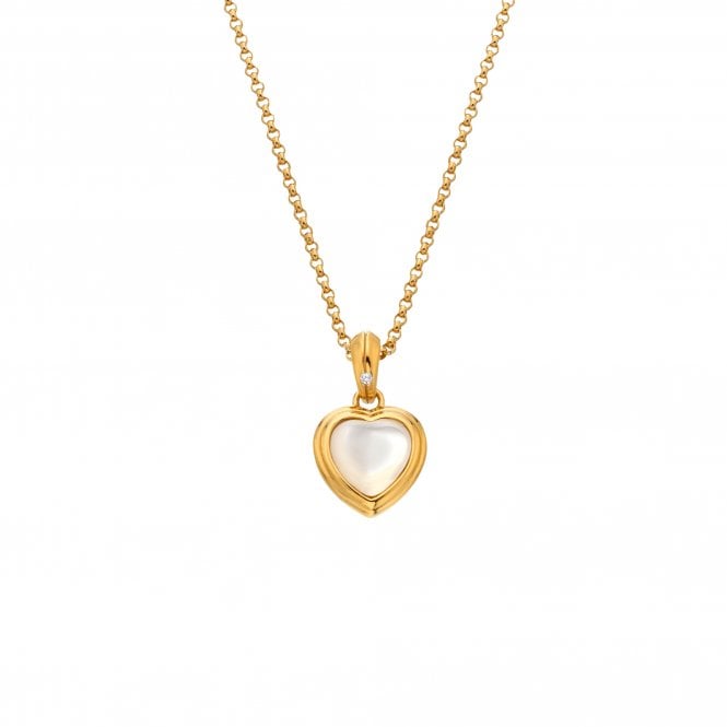 Hot Diamonds Heart Pendant - MOP